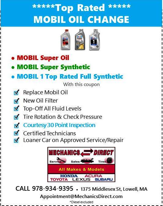 Top Rated Mobil OIl Change